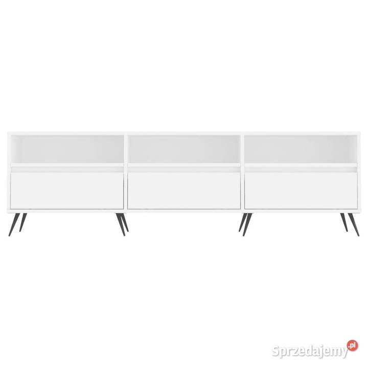 Szafka pod TV biała 150x30x445 materiał mazowieckie Warszawa