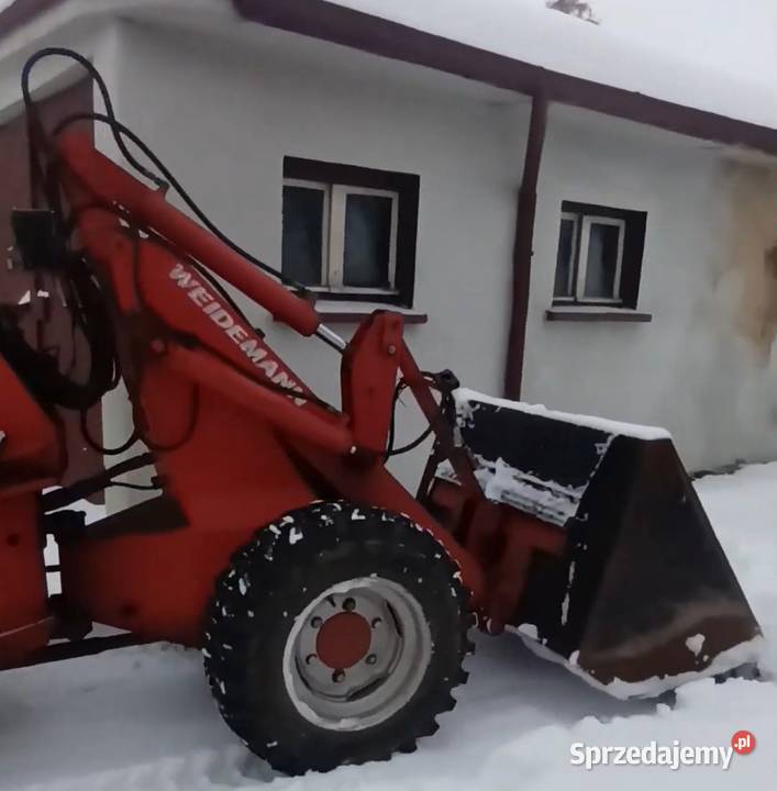 Weidemann ładowarka widły ramię kopiące nieuszkodzony śląskie
