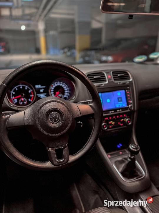 Volkswagen Golf mk6 16 MPI 2009r Rok produkcji 2009 Golf Warszawa