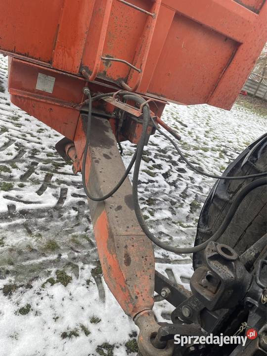 Przyczepa skorupowa 1 osiowa nie tandem Poddębice