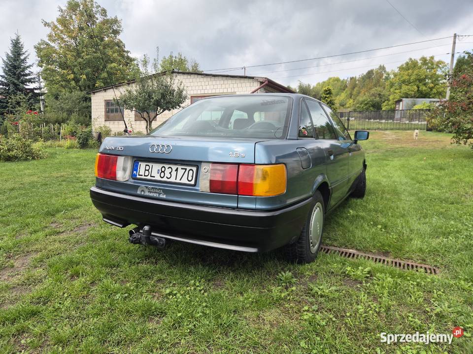 Audi 80 1989 Klasyk bez rdzy LPG Hak Zadbany
