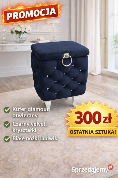 kufer tapicerowany 700 na 300 ostatnia sztuka Pozostałe