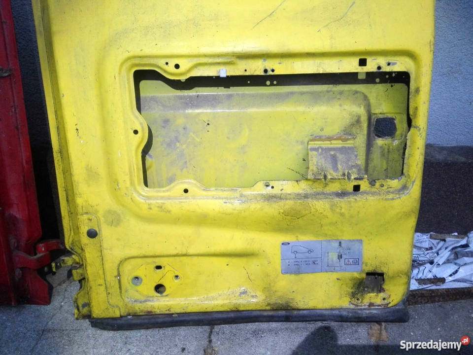 Drzwi tylne Ford Courier 19951999 Blaszak Zielona Góra sprzedam