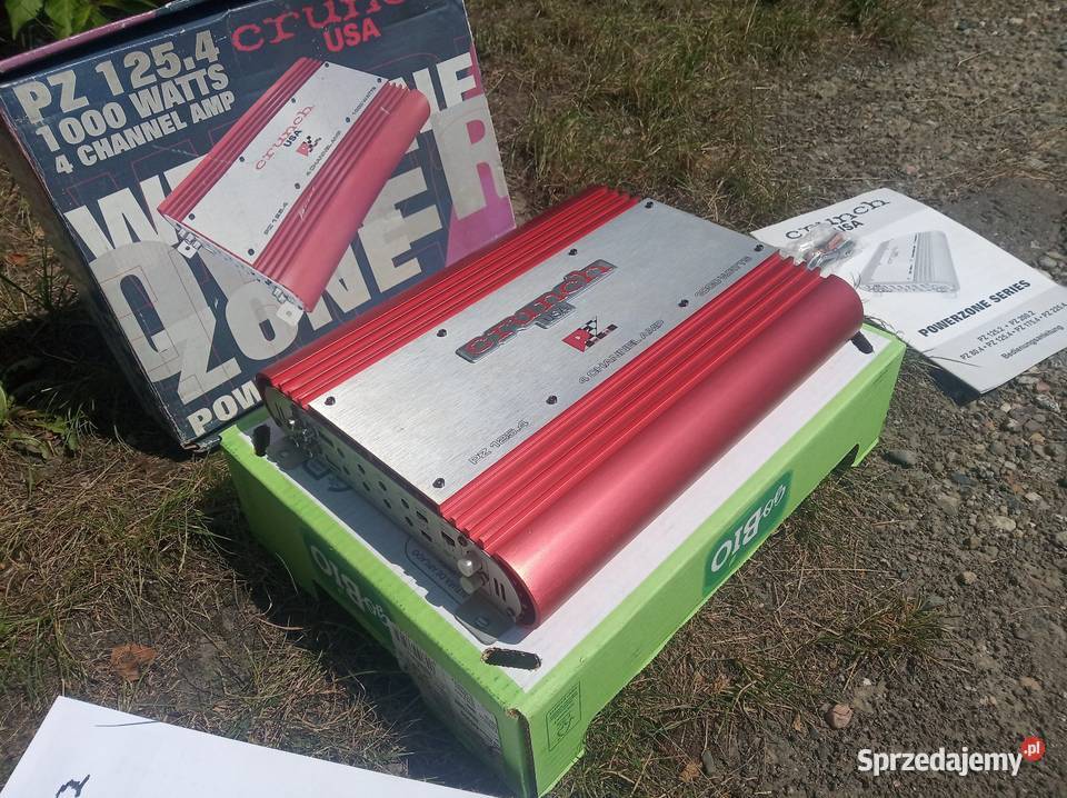 Tuba Subwoofer Skrzynia Basowa Wzmacniacz Radio Dzierżoniów