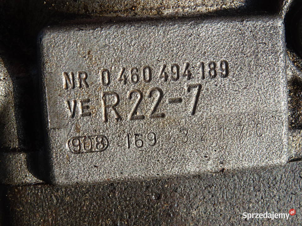 Pompa podciśnieniowa VACUM 25D Fiat Ducato Rok produkcji 1993 Wieluń