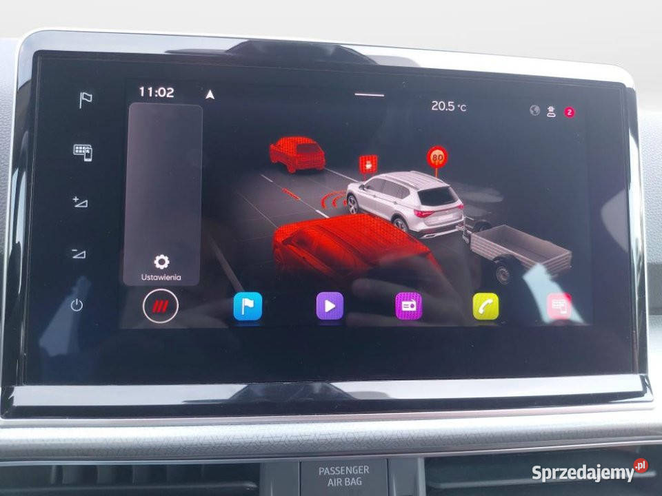 SEAT Tarraco 2024r Salon Faktura 23 ACC 7 miejsc Warszawa