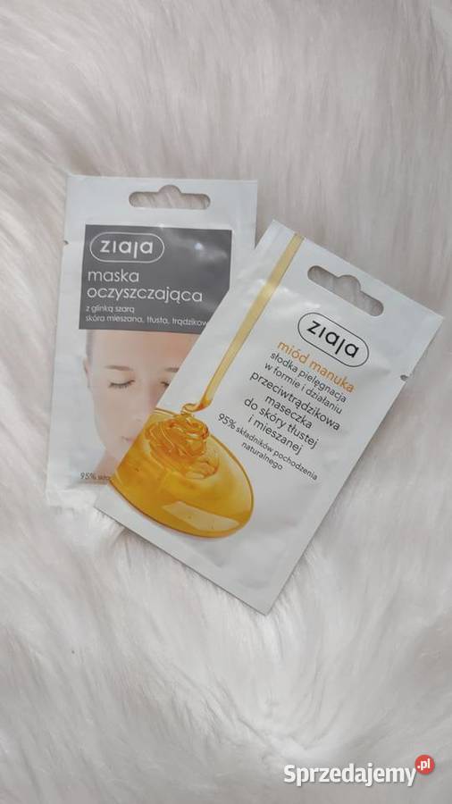 Maseczka Ziaja zestaw 2 sztuk Olkusz