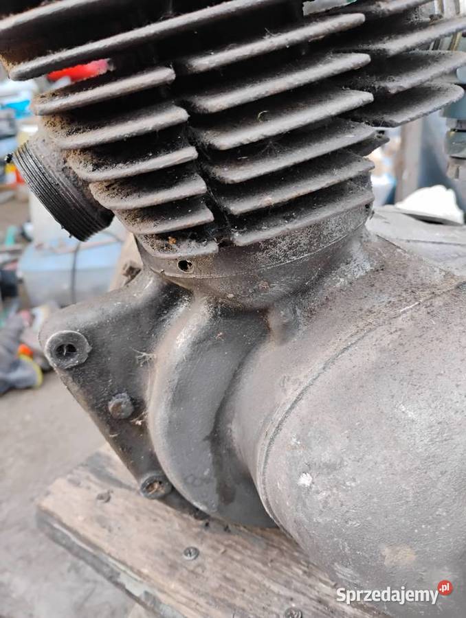 Silnik WSK 125 na chodzie Skomielna Czarna