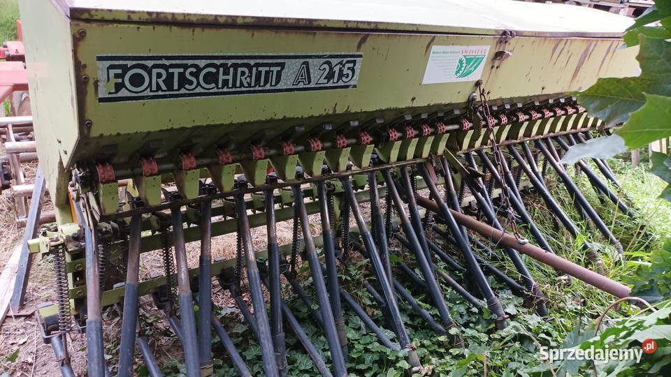 siewnik zbożowy fortschritt A215 zachodniopomorskie