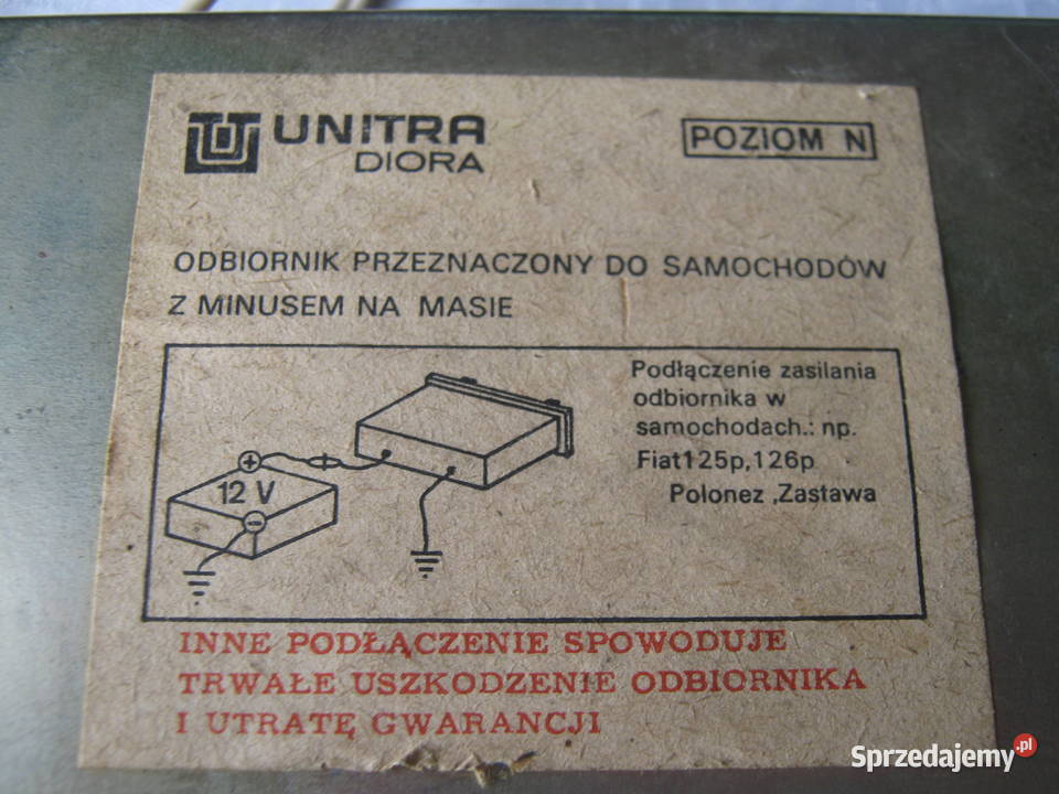 Diora Safari 6 R801 Radio Samochodowe