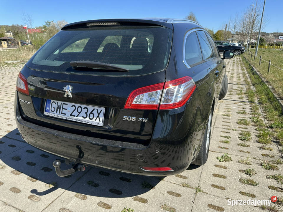 Peugeot 508 Mocny silnik nawigacja Bluetooth 6 relingi dachowe Wejherowo