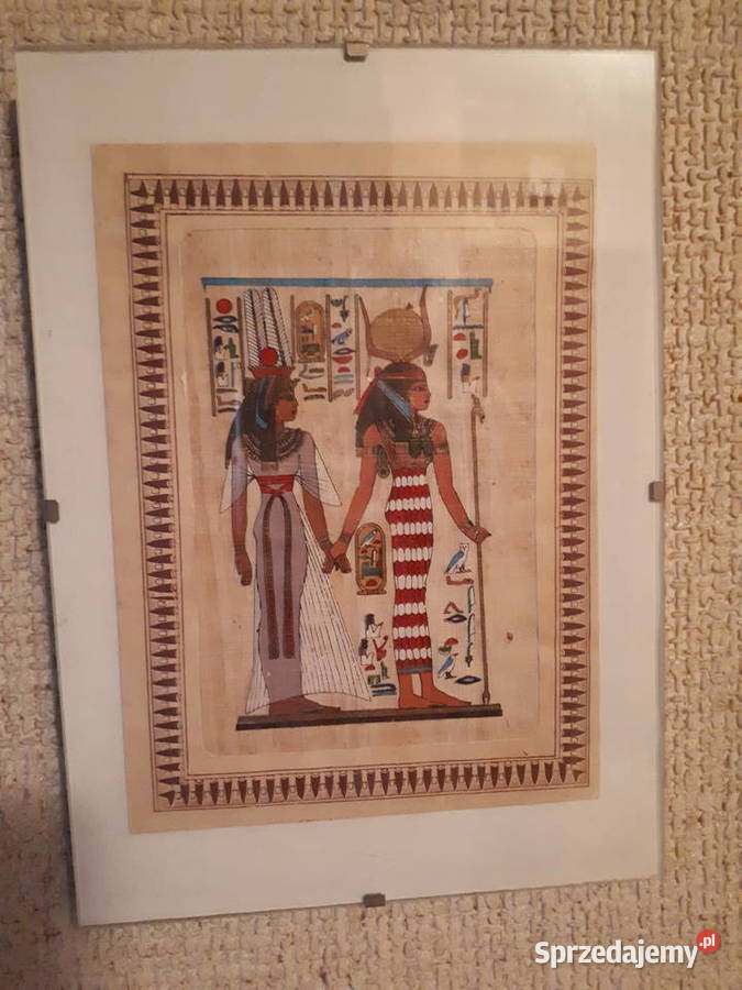 Tanio oryginalny papirus z Muzeum papirusu w Gliwice sprzedam
