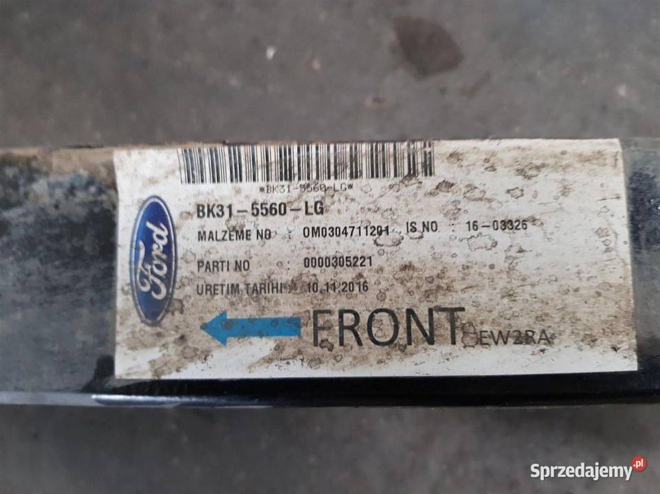 RESOR TYLNY POJEDYŃCZY FORD TRANSIT MK8 osobowe Lipno