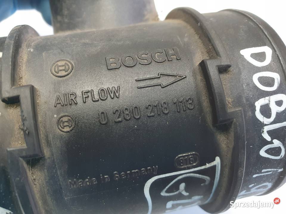 PRZEPŁYWOMIERZ Fiat Doblo I 19 JTD POWIETRZA Rudka