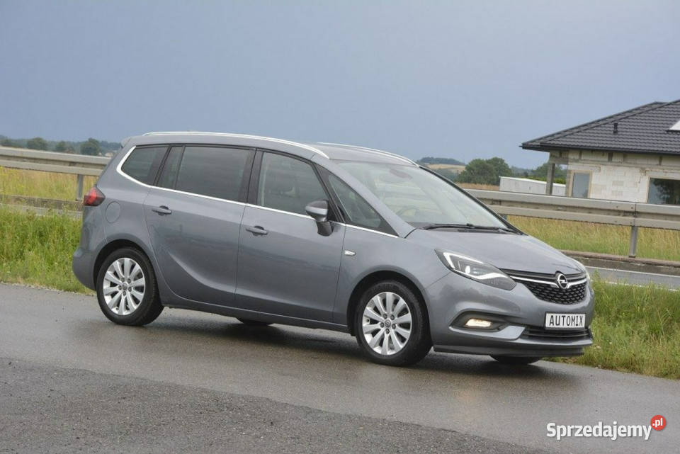 Opel Zafira 16 CDTI nawi kamera hak 7 osobowy lakier metallic podkarpackie Sędziszów Małopolski