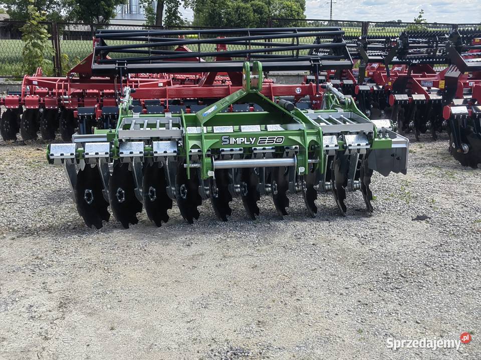 Brona talerzowa TOLMET SIMPLY 250 Żółkiewka-Osada