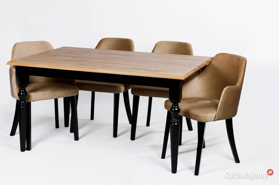 Stół BARRY 6 krzeseł KUBEŁEK Wysoki Radom
