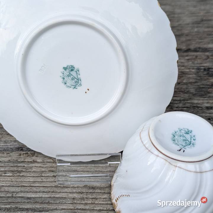 Kunsztowna Filiżanka Utzschneider Lotaryngia Legnica