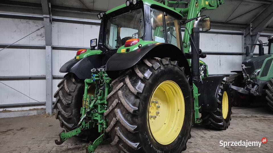 John Deere 6150M Ładowacz John Deere H360 John Deere Łączki