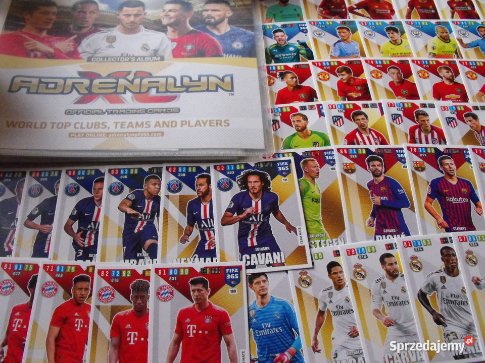 FIFA 365 v 2020 komplet 216 kart i album Okazja Mykanów sprzedam