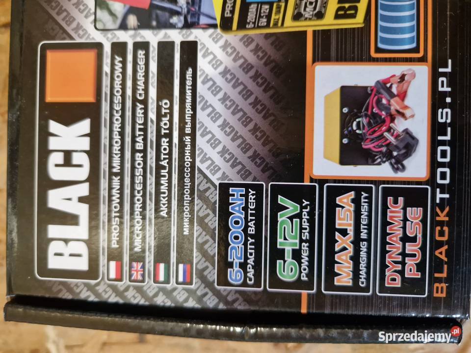 BLACK PROSTOWNIK ELEKTRONICZNY MIKROPROCESOROWY