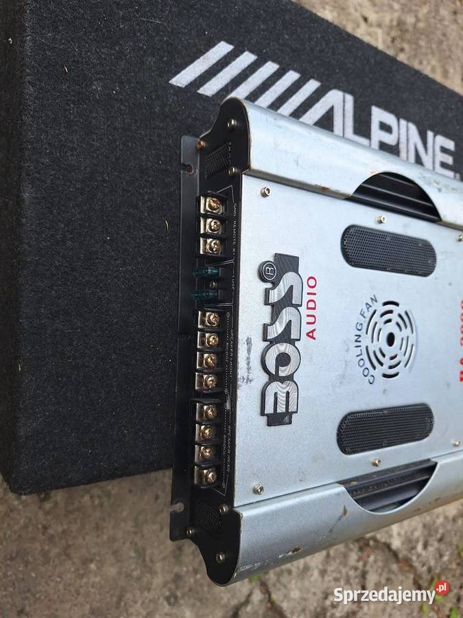 Subwoofer Alpinewzmacniacz Boss Gołdap