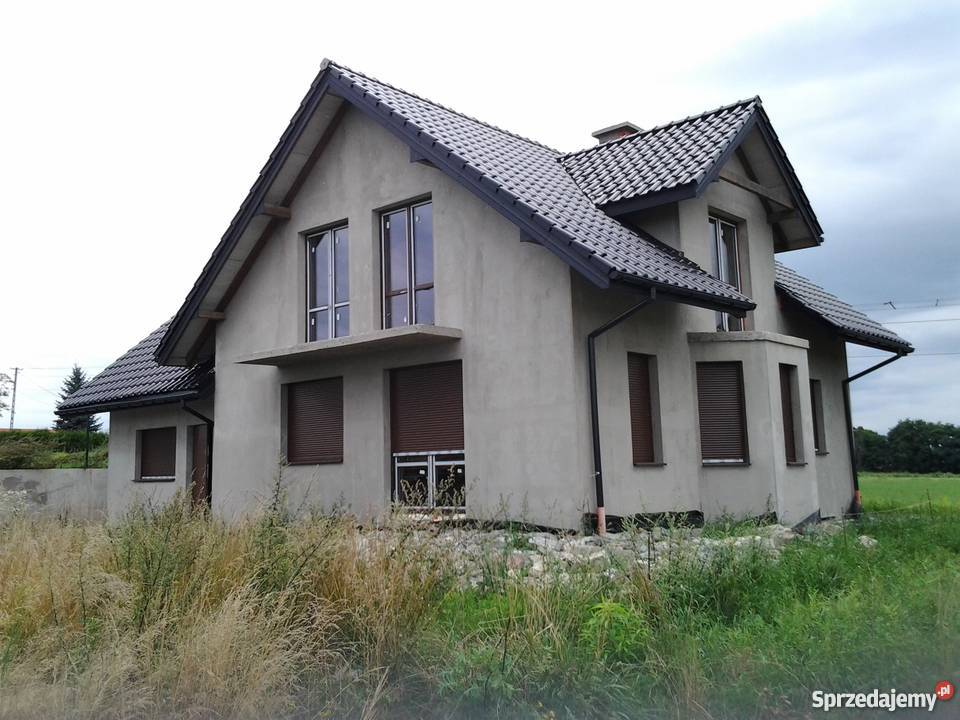 Dom w Rododendronach 5P Krzysztoforzyce 1496m2 dachówka Krzysztoforzyce