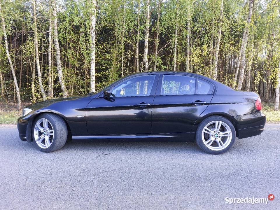 BMW e90 320d LCI 2009r welurowa tapicerka Krośniewice sprzedam