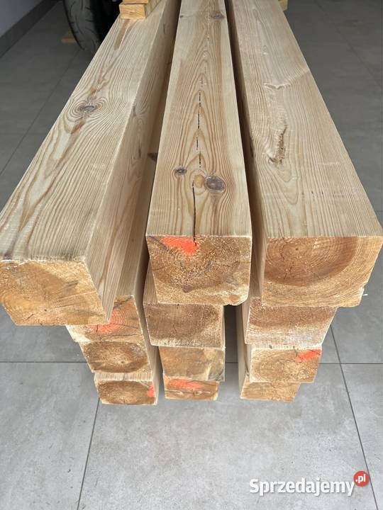 Kantówka sosnowa strugana 120x120x4000 wielkopolskie Pleszew