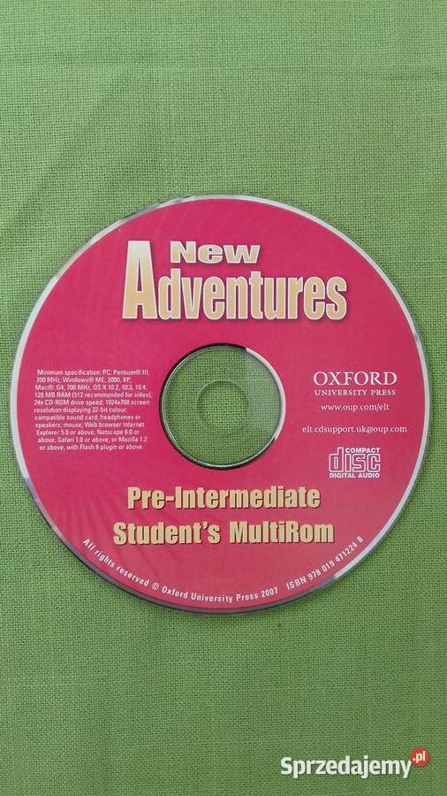 Adventures podręcznik i płyta CD Małkinia Górna