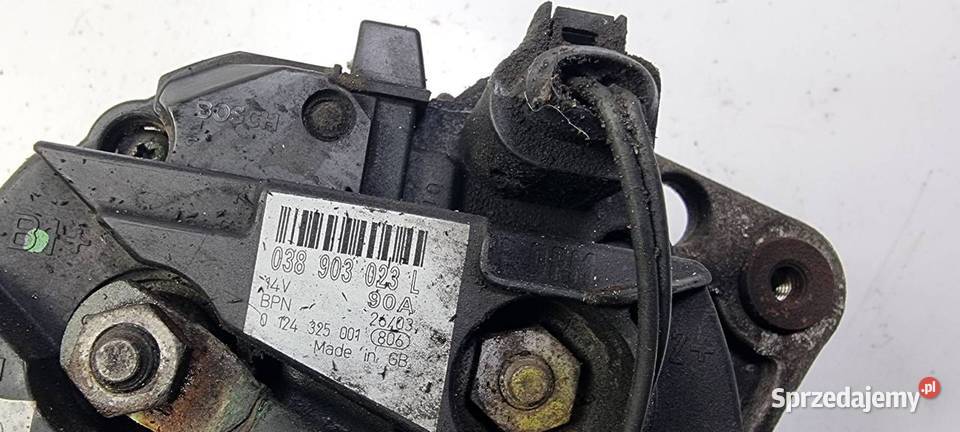 ALTERNATOR VOLKSWAGEN GOLF IV 038903023L osobowe Lipno