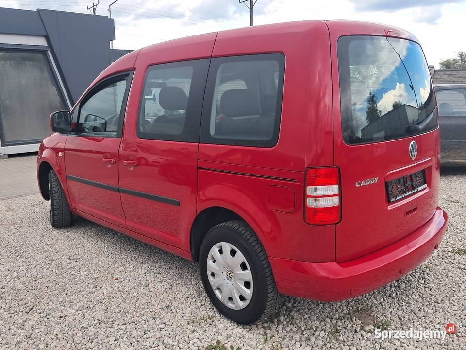 Vw Caddy 7 osób 2012 silnik 16TDI Klimatyzacja Chełmno