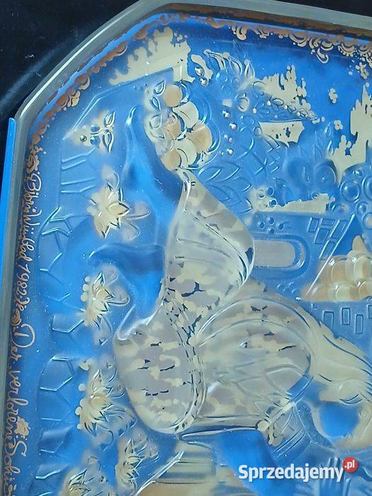 Patera Talerz szkło Rosenthal projekt Bjorn