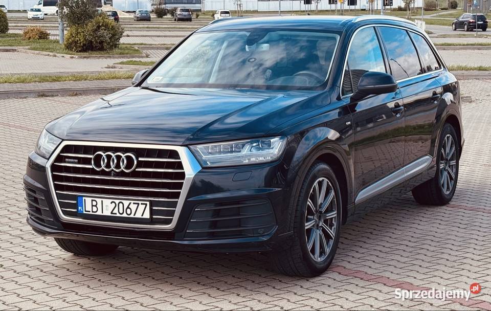 Audi Q7 30tdi quatrro salon Polska tempomat Q7 Lublin