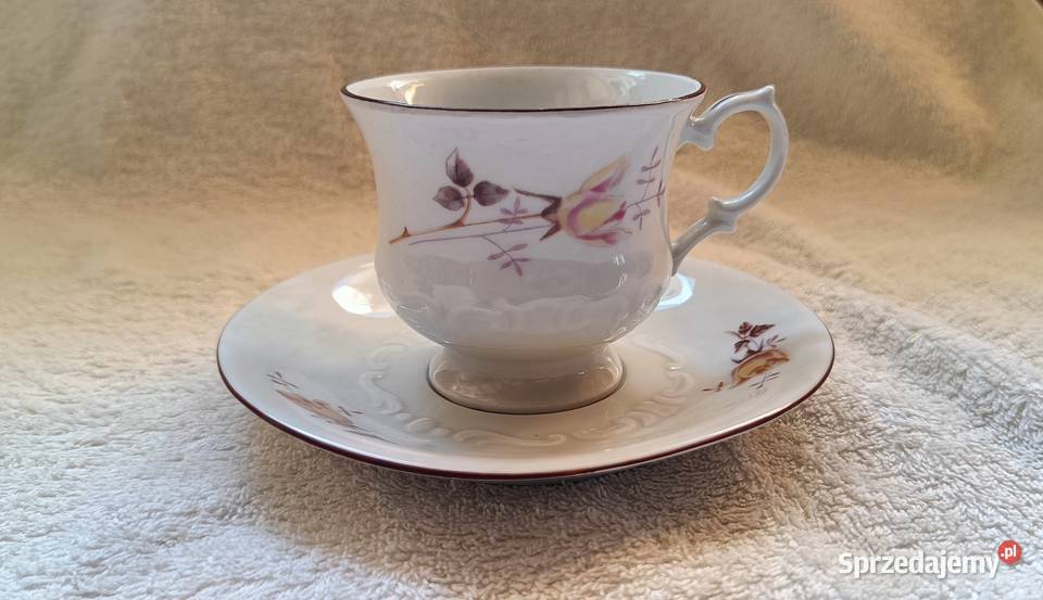 Ćmielów Serwis do kawy herbaty Filiżanki mazowieckie Brwinów
