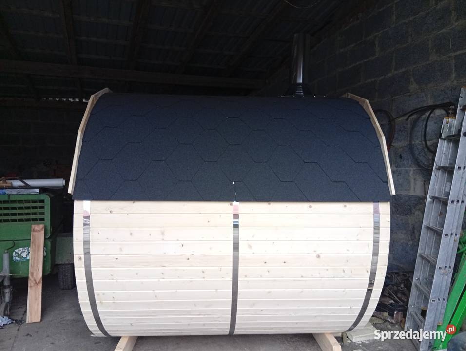 Sauny fińskie w krztałcie bali kwadratu Balie z Syców