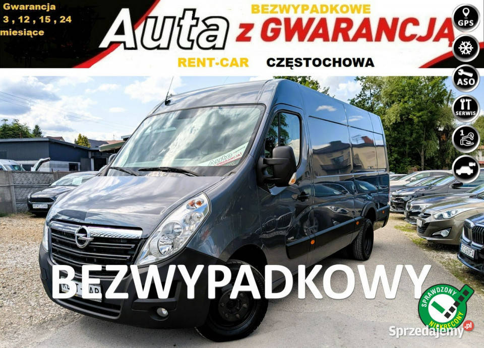 Opel Movano 23 CDTI150BliźniakKlimatyzacja immobilizer śląskie Częstochowa