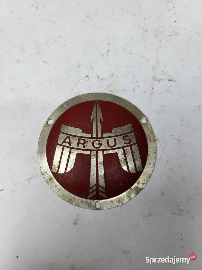 EMBLEMAT ARGUS MOTOR FACTORY 60MM BADGE Rybnik
