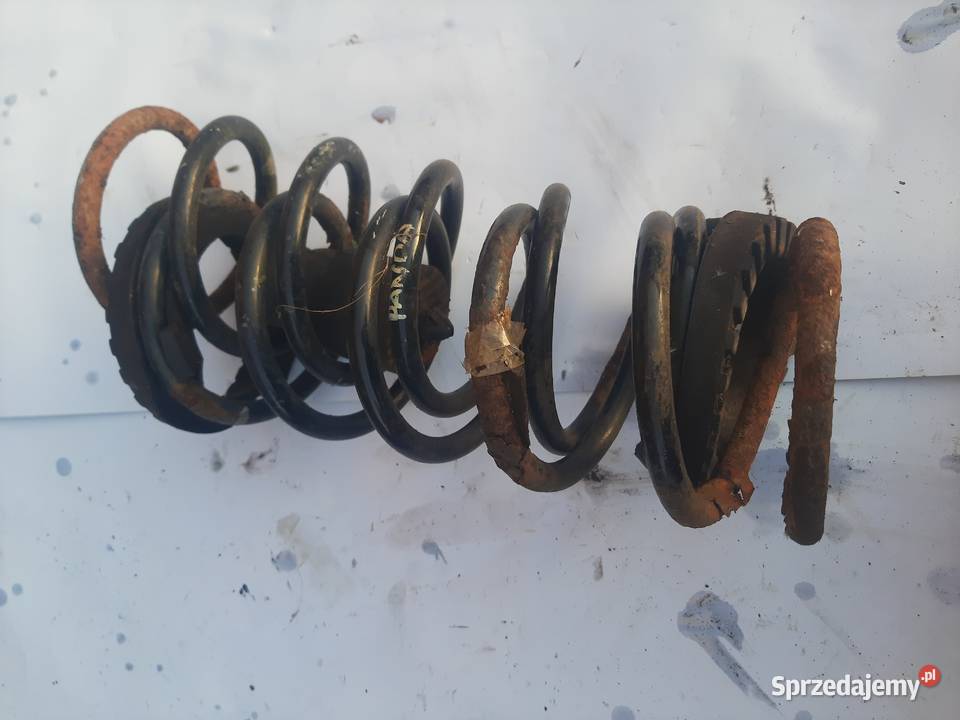 Fiat Panda II 2 komplet sprężyn tylnych sprężyna osobowe Sprężyny zawieszenia Ksawerów