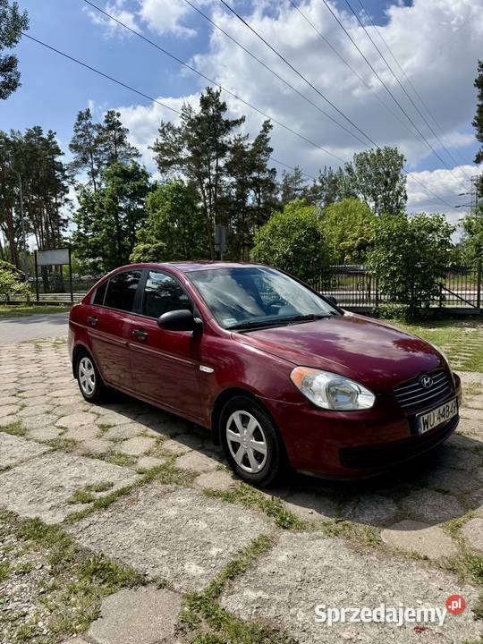 Hyundai Accent 2007 14 B 150 000 isofix Accent Warszawa