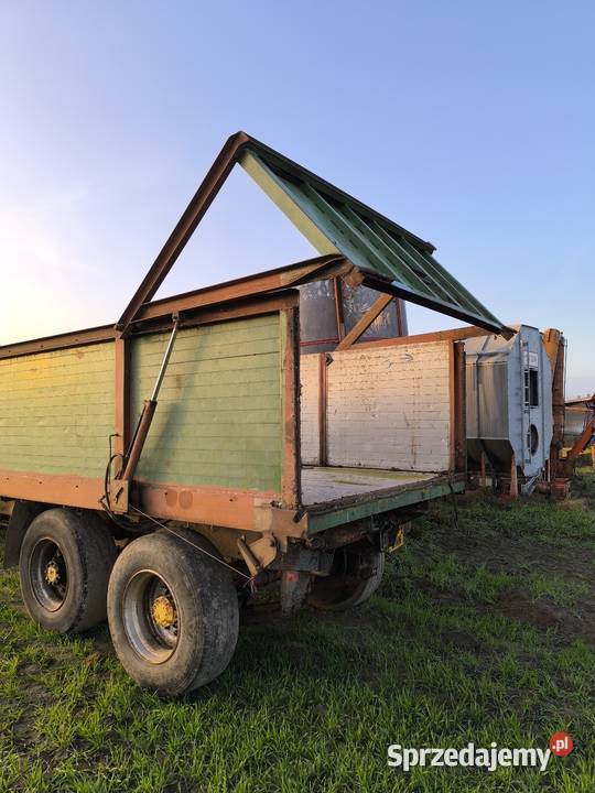 Przyczepa tandem do zboża 18t wywrotka Galewice