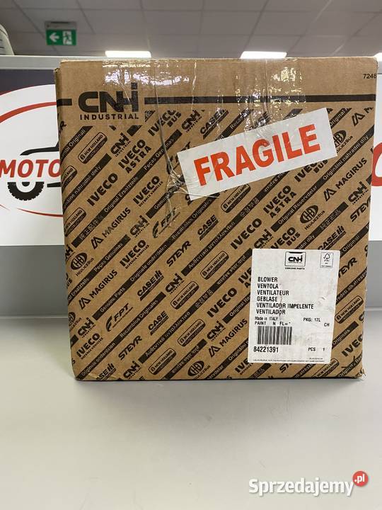 Dmuchawa nawiewu Case Holland Steyr 84221391 podlaskie sprzedam