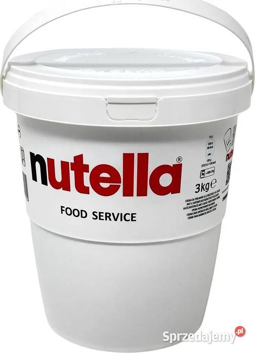Nutella wiadro krem do smarowania Świdnica