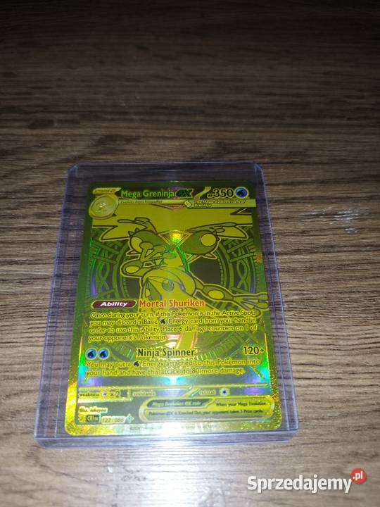 Złoty Mega Greninja ex CRI 122086 Rawicz