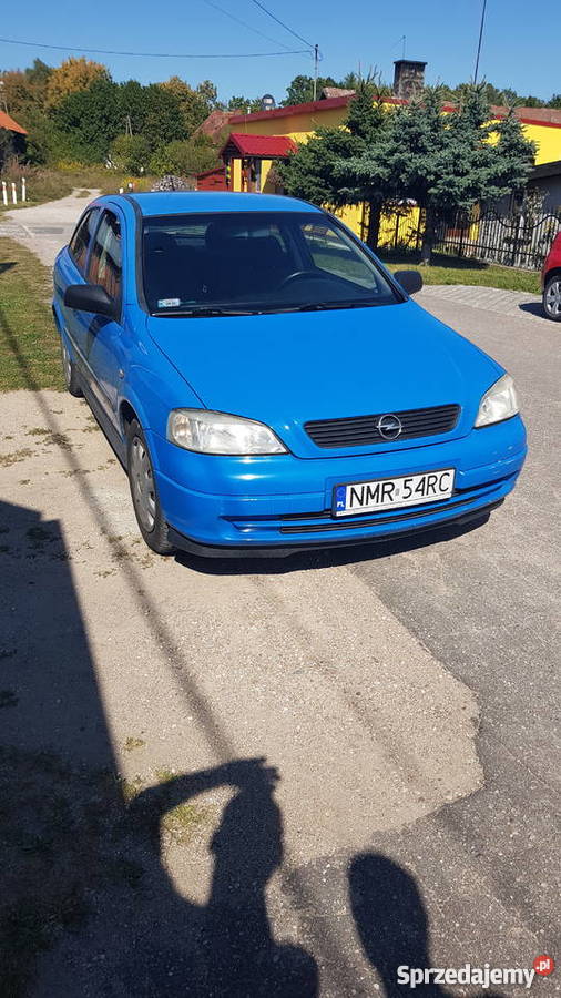 Sprzedam Opel astra g silnik 16gaz niebieski Piecki