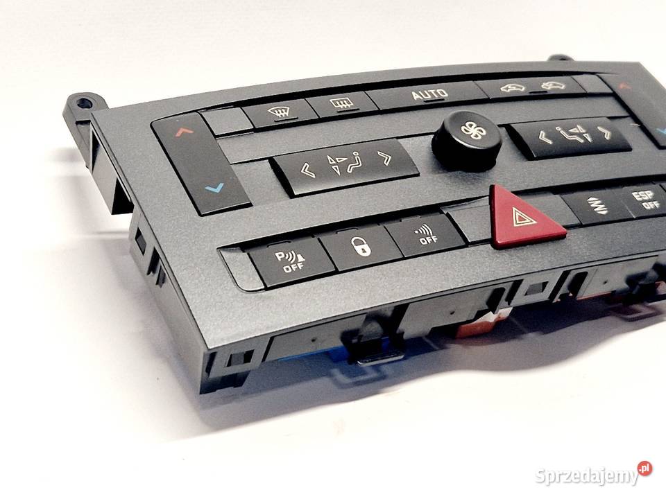 PANEL STEROWANIA NAWIEWU KLIMATYZACJI PEUGEOT osobowe Panele sterowania, przełączniki Poznań