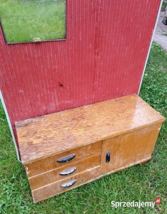 Wieszak na ubrania stary PRL z duszą do p Markowola