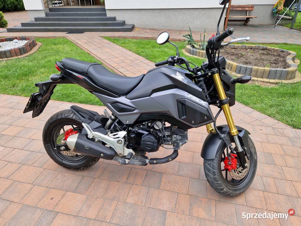 Honda MSX 125SF na kategorię B 10 Pierwsza Pińczów