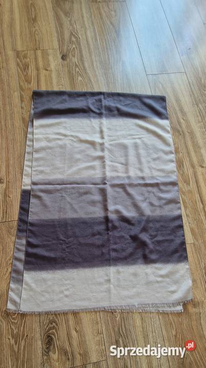 apaszka chusta szal szary biały Kraków