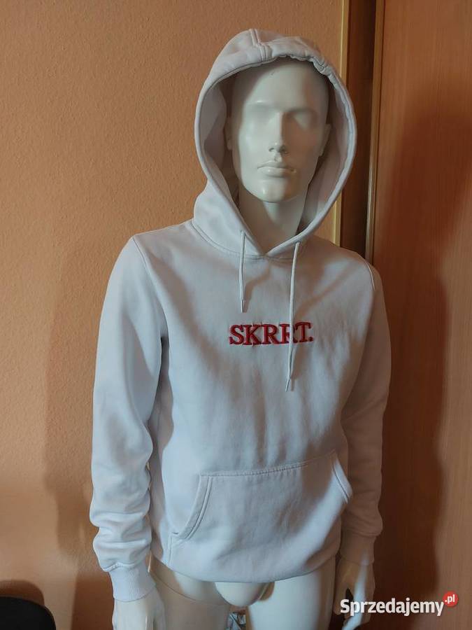 Biała bluza Mister Tee SKRRT Rozmiar M Kraków